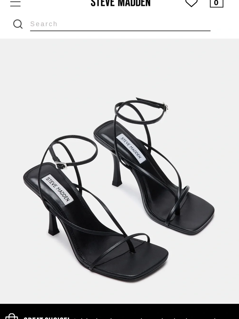 Steve Madden elegant black